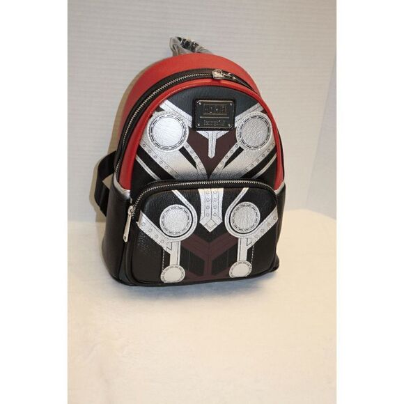 Loungefly Disney Parks Marvel Mighty Thor Love and Thunder Backpack with Matchin main image 5
